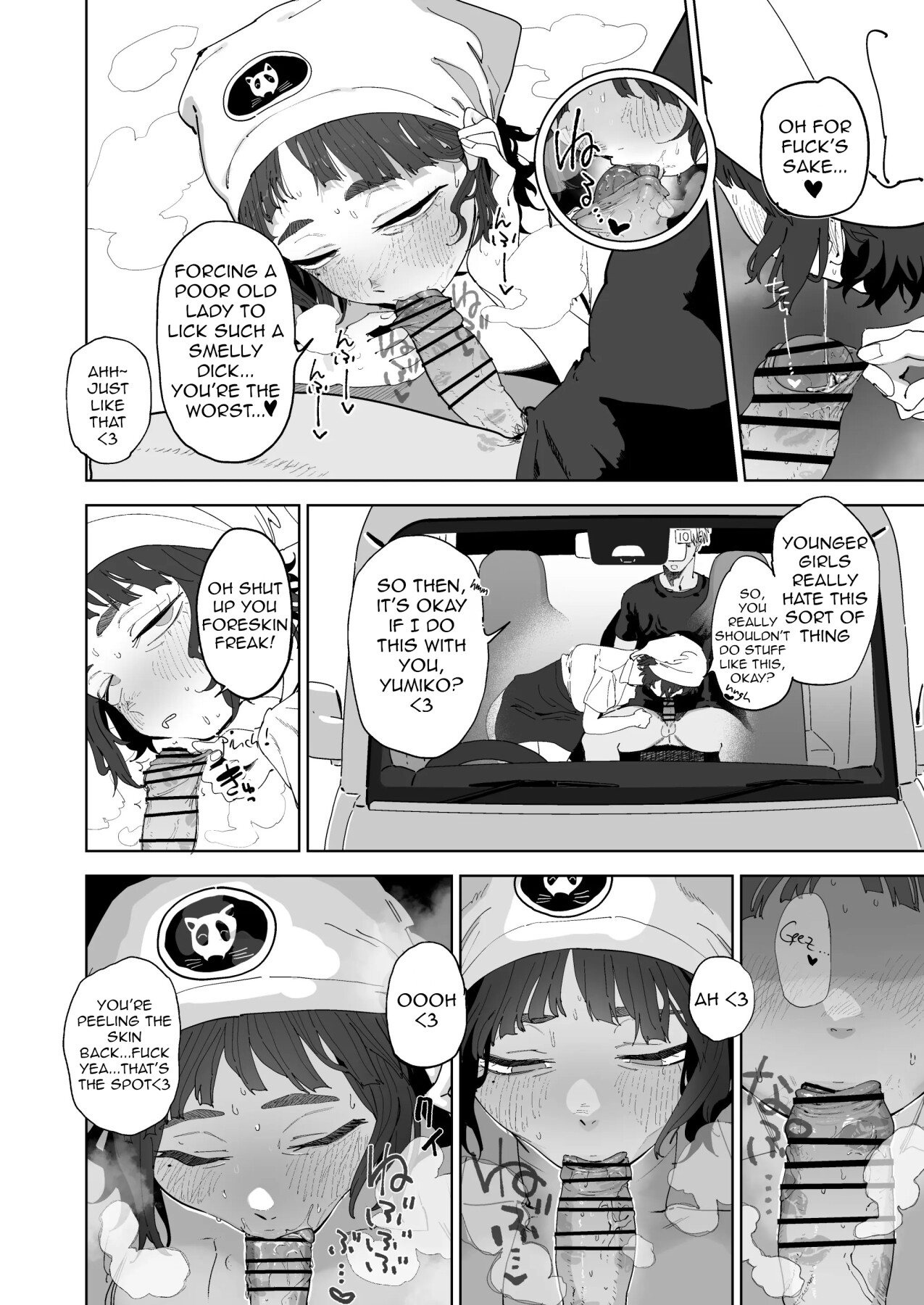 Hentai Manga Comic-The Horny Housewife from the Door to Door Bread Delivery Service-Read-4